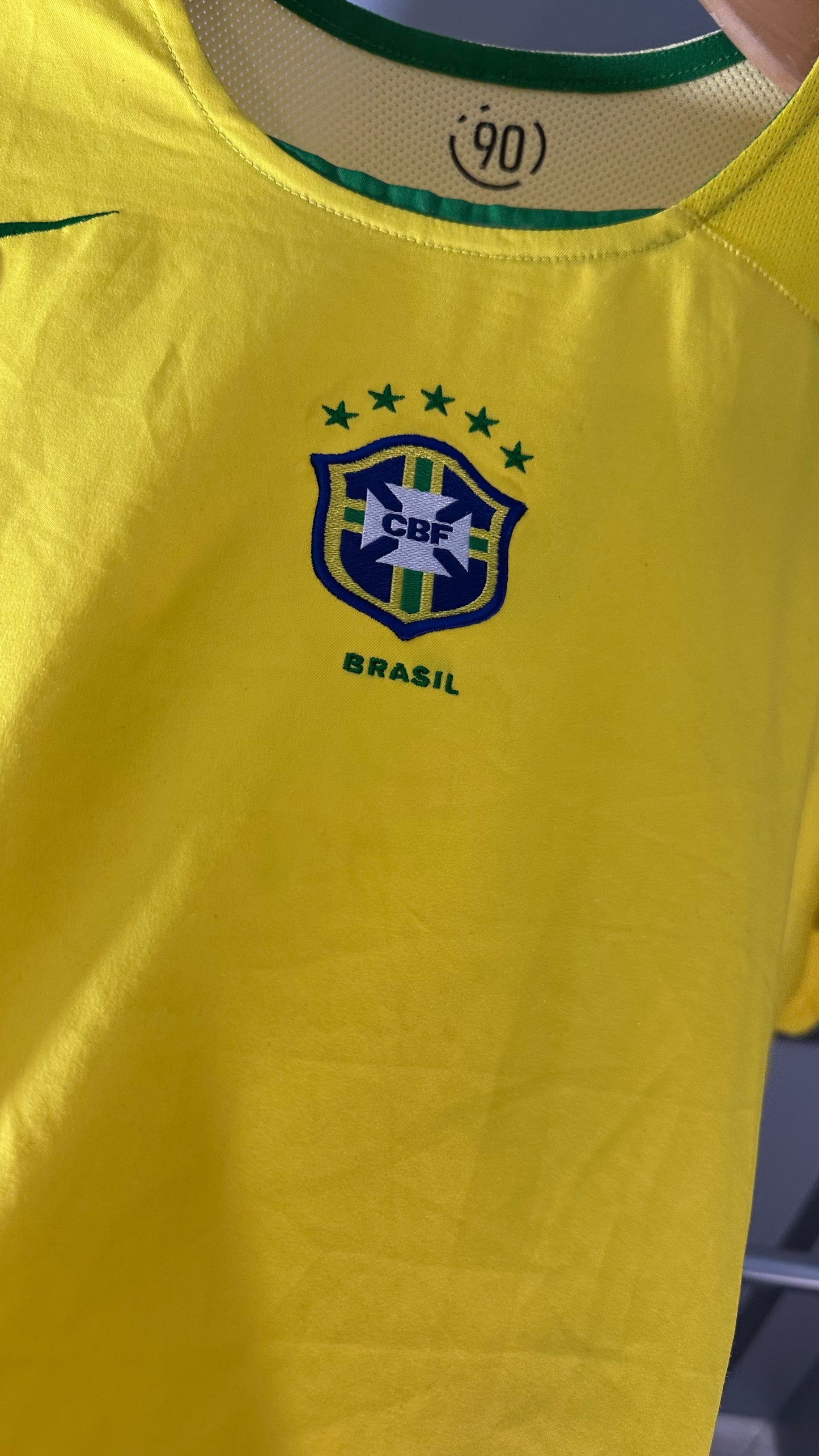 BRAZIL 2004 TRAINING JERSEY (XL)