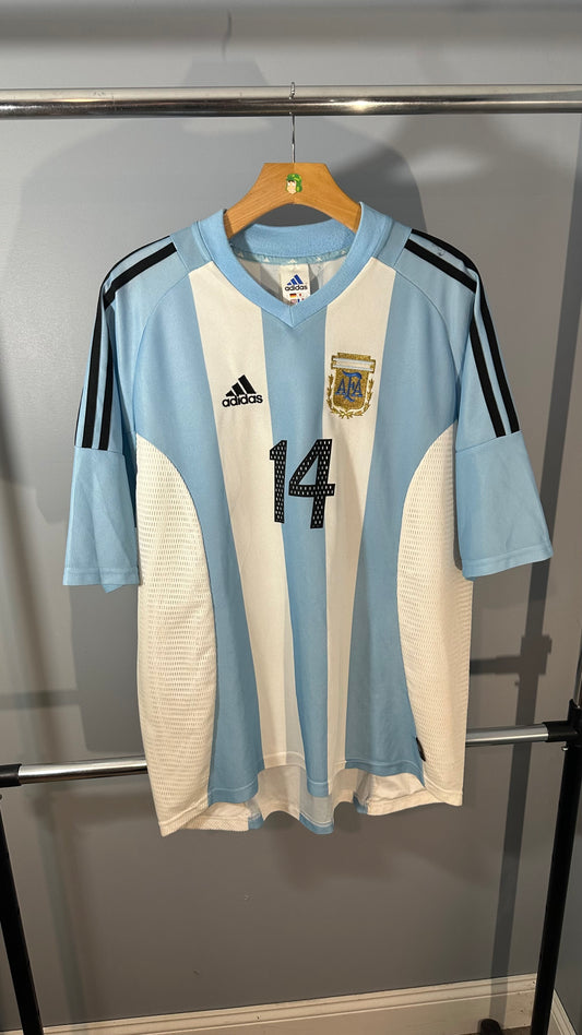 ARGENTINA 2002 HOME X DIEGO SIMEONE (XL)