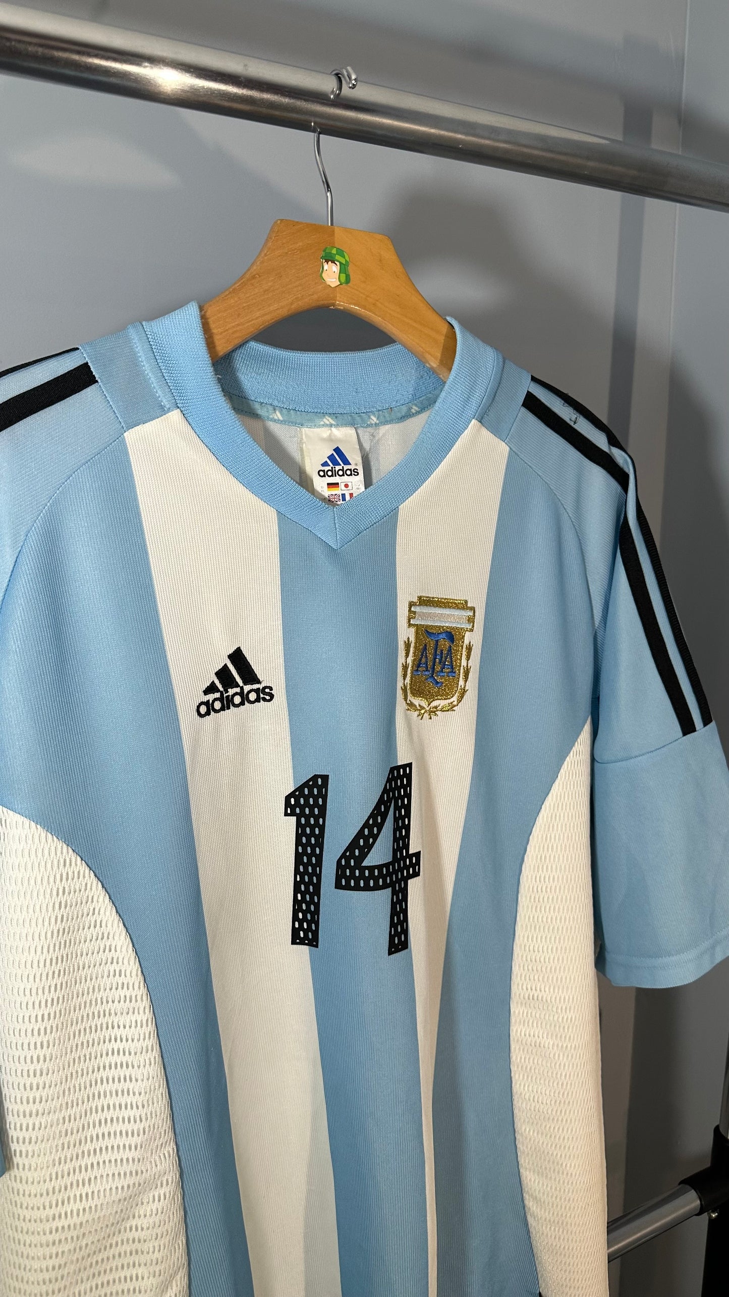 ARGENTINA 2002 HOME X DIEGO SIMEONE (XL)