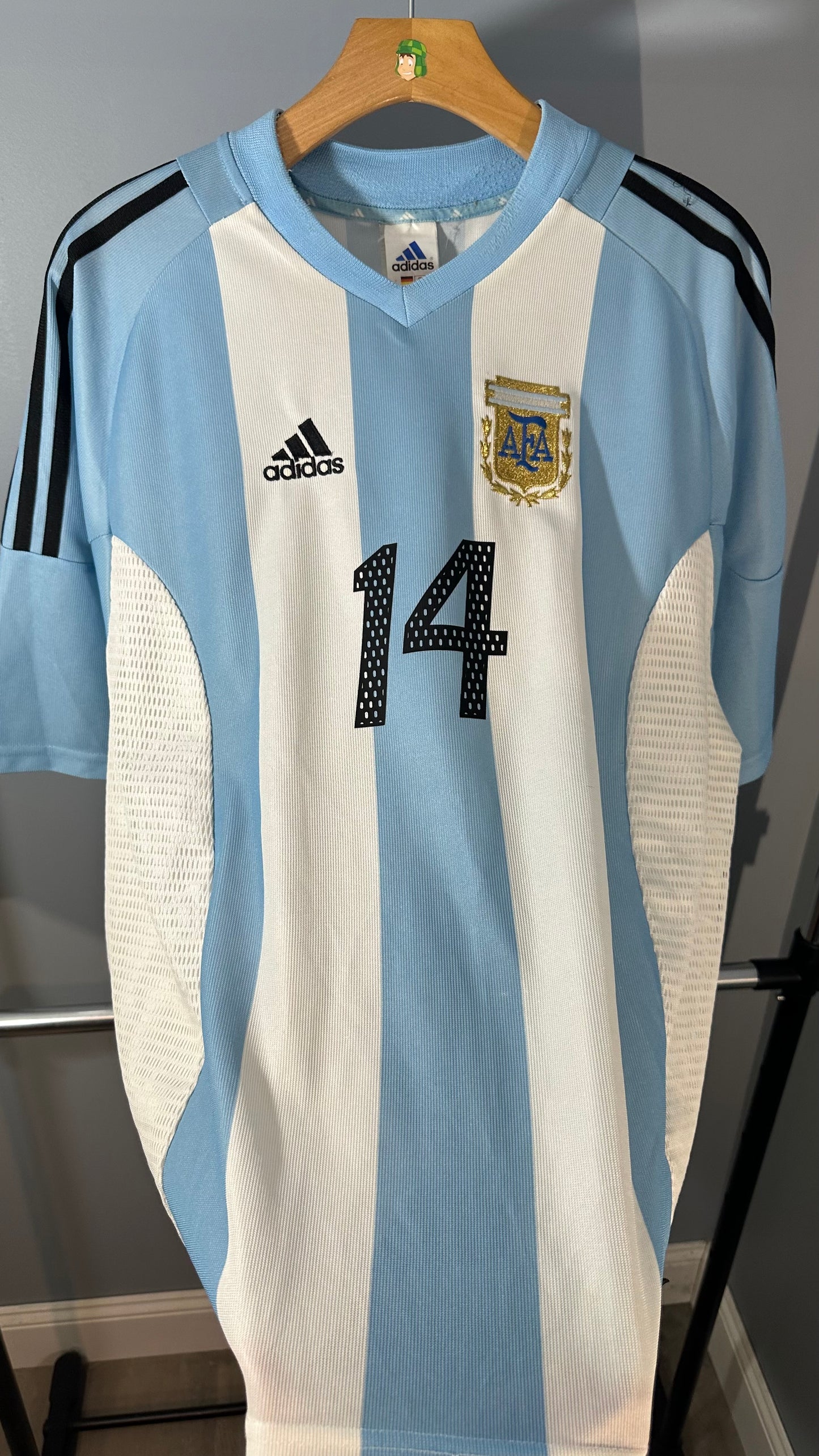 ARGENTINA 2002 HOME X DIEGO SIMEONE (XL)
