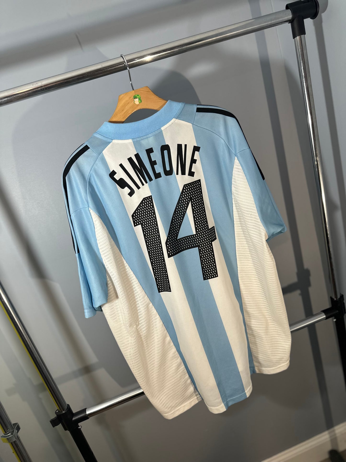 ARGENTINA 2002 HOME X DIEGO SIMEONE (XL)