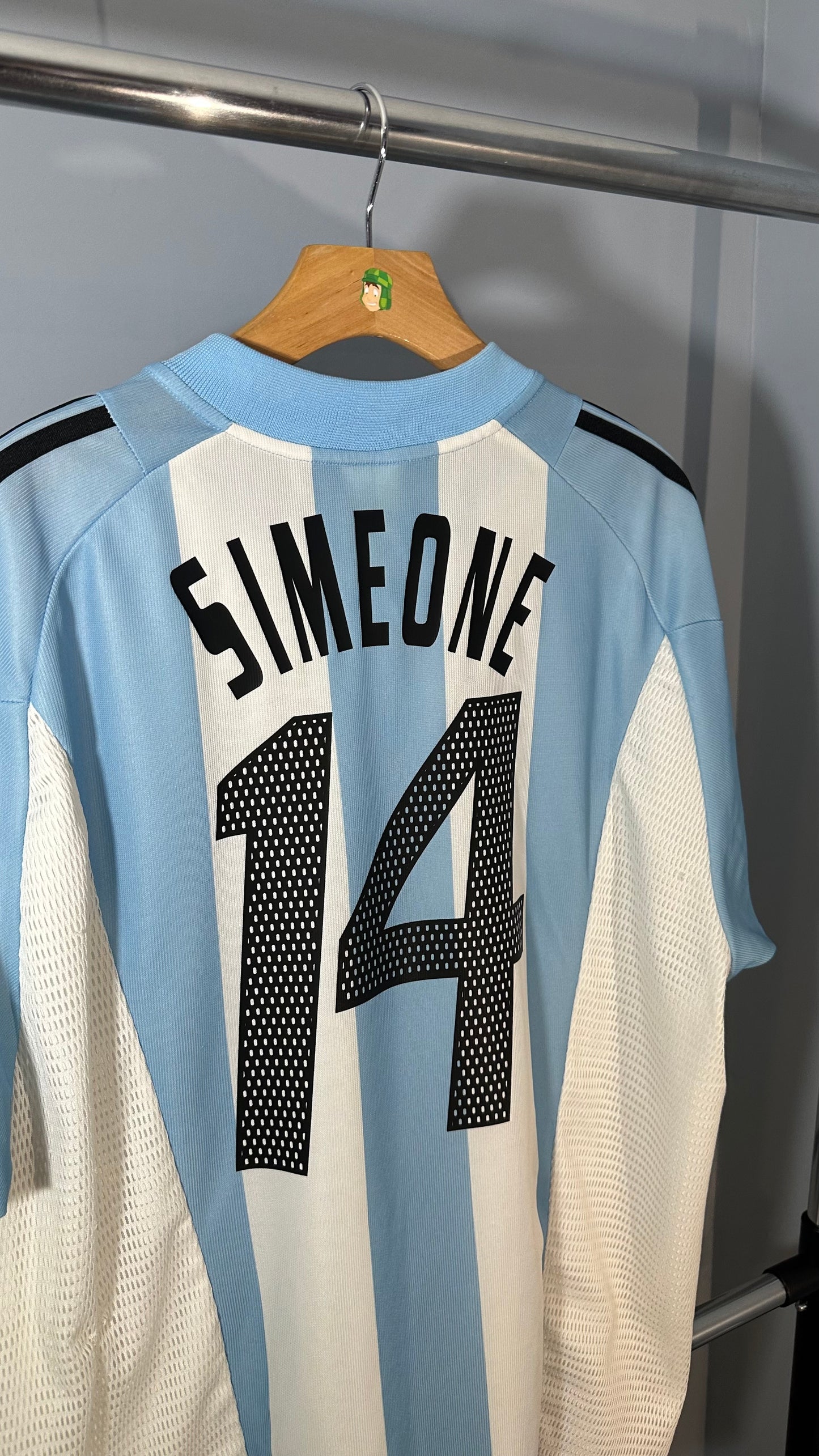 ARGENTINA 2002 HOME X DIEGO SIMEONE (XL)
