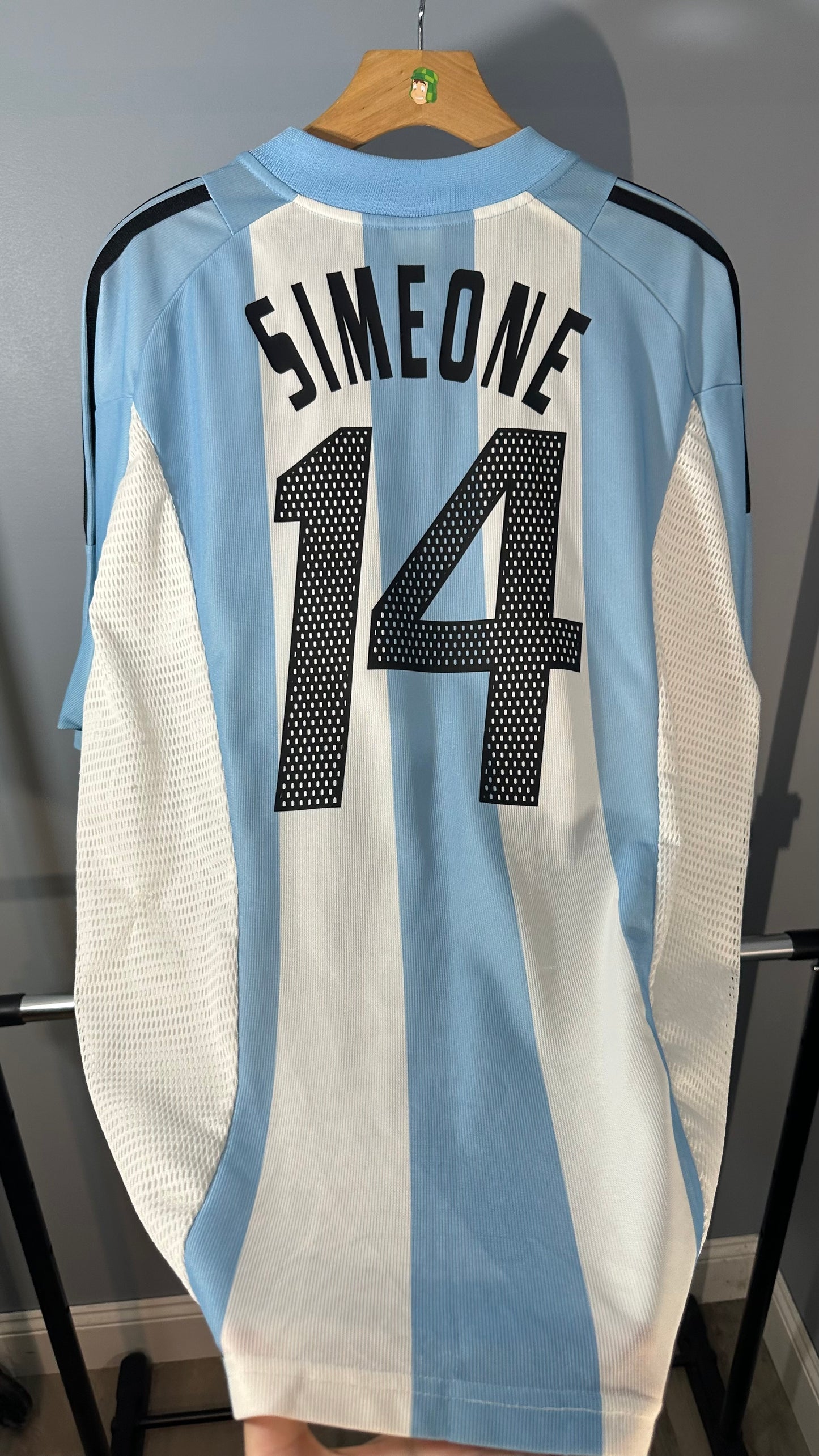 ARGENTINA 2002 HOME X DIEGO SIMEONE (XL)
