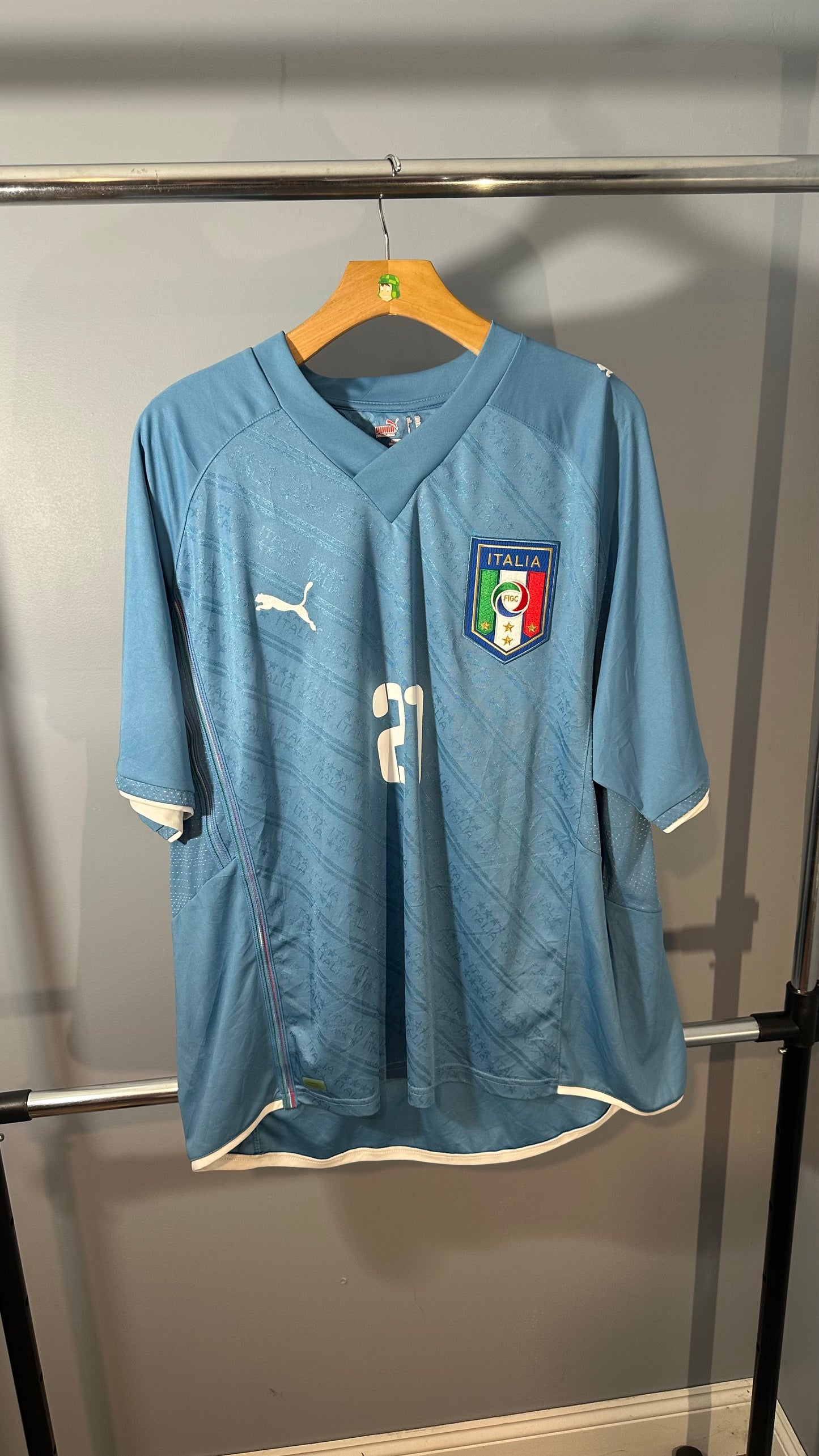 ITALY 2009 AWAY X ANDREA PIRLO (2XL)