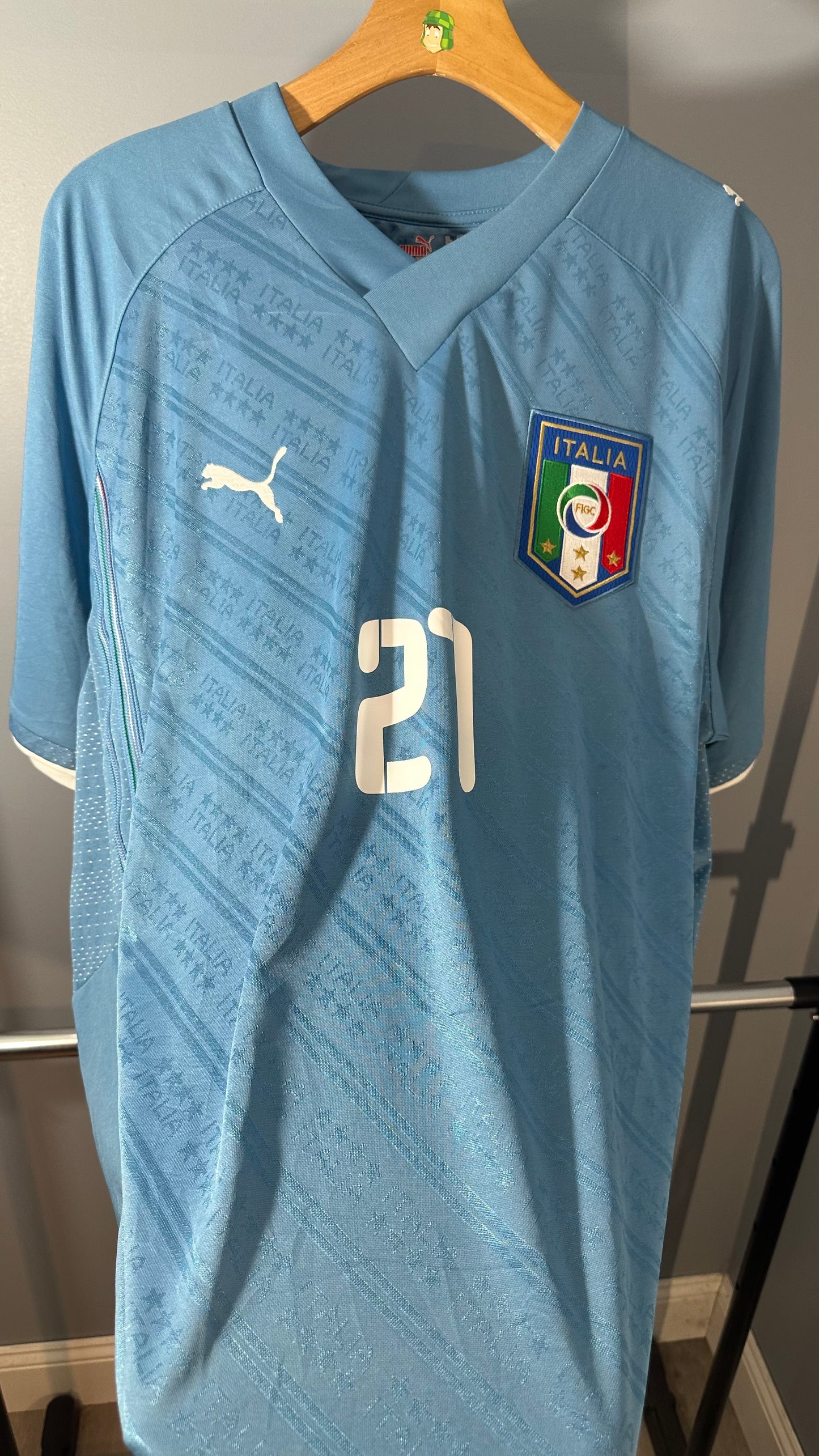 ITALY 2009 AWAY X ANDREA PIRLO (2XL)