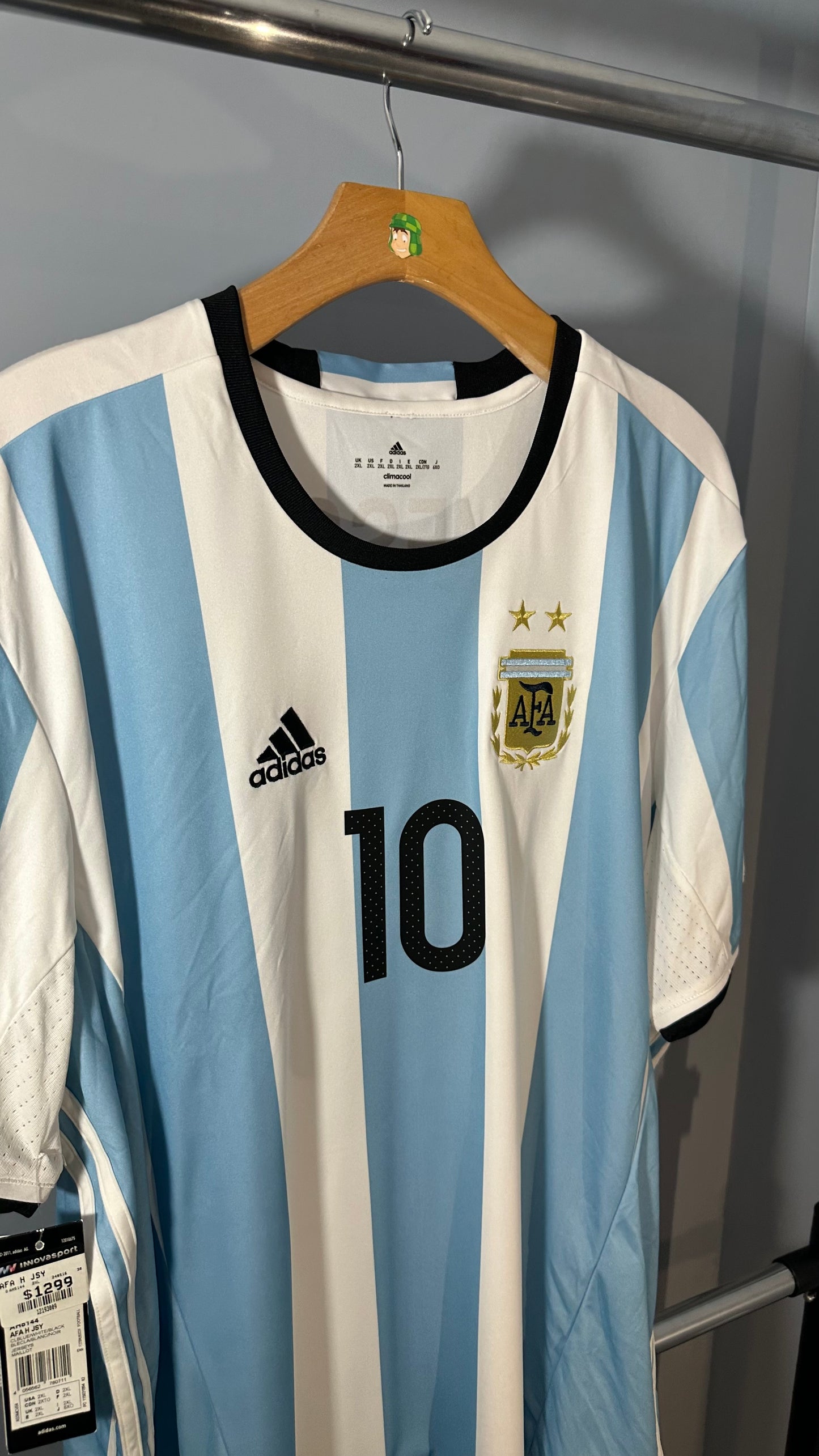 ARGENTINA 2016 HOME X LIONEL MESSI (2XL)