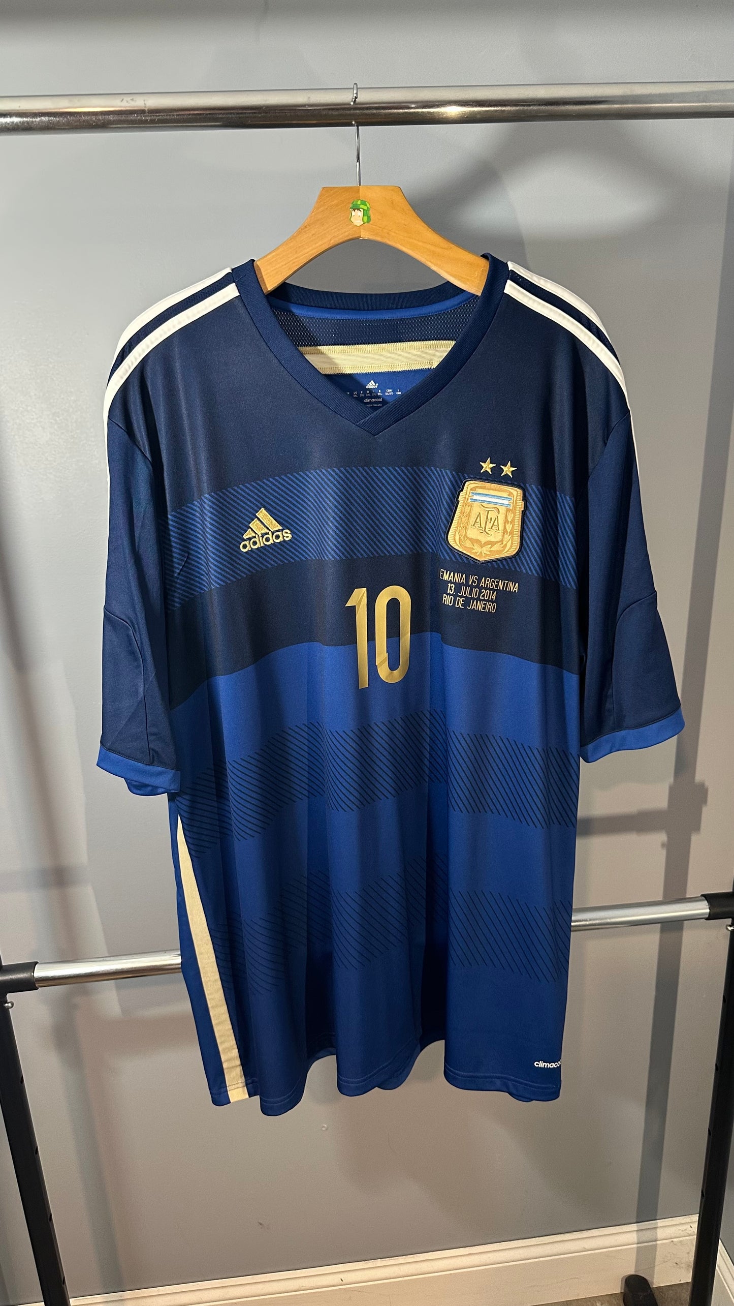 ARGENTINA 2014 AWAY X LIONEL MESSI (3XL)