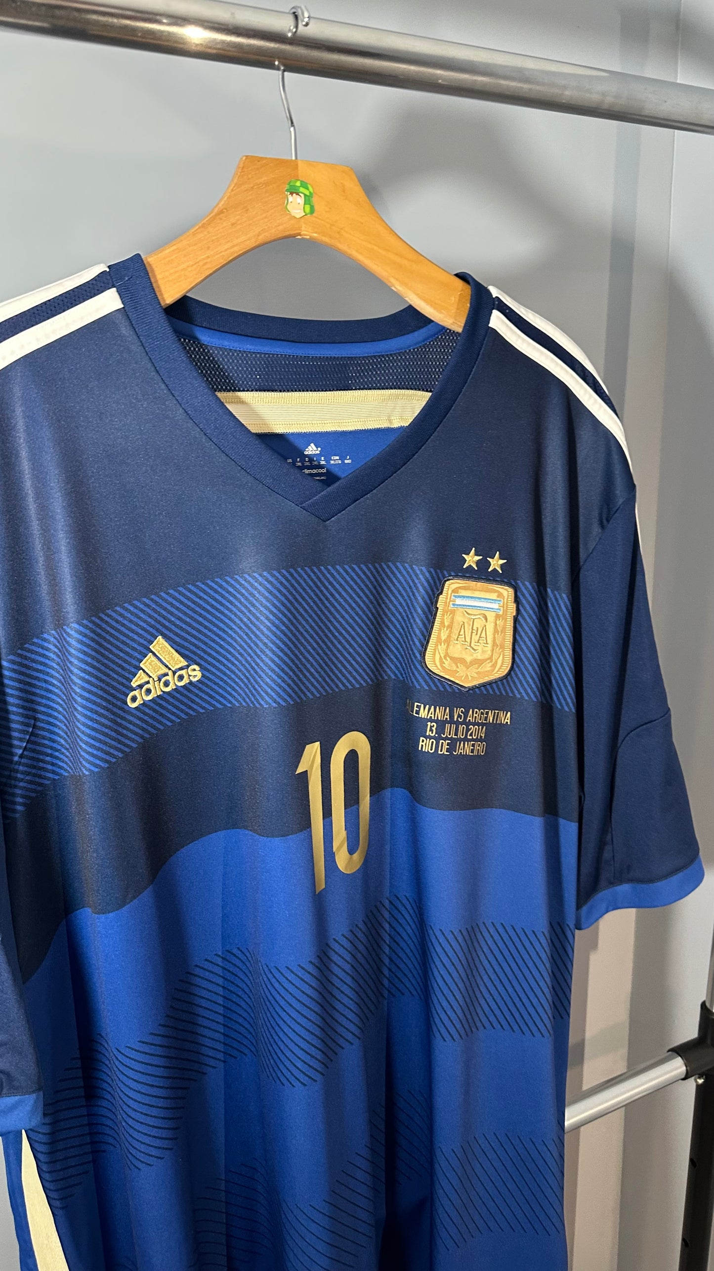 ARGENTINA 2014 AWAY X LIONEL MESSI (3XL)