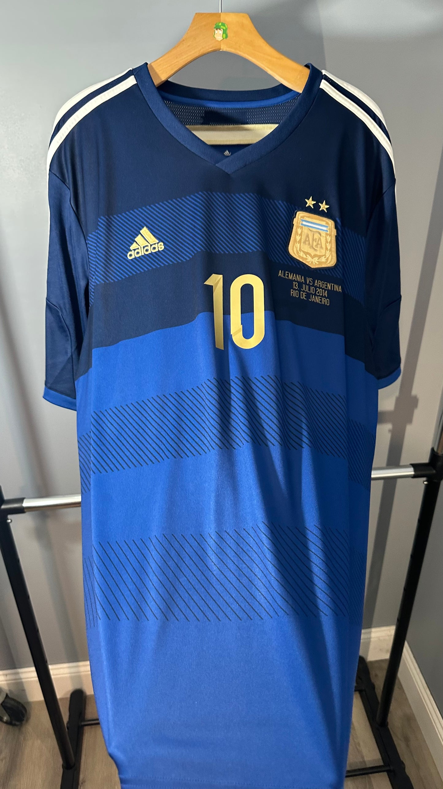 ARGENTINA 2014 AWAY X LIONEL MESSI (3XL)
