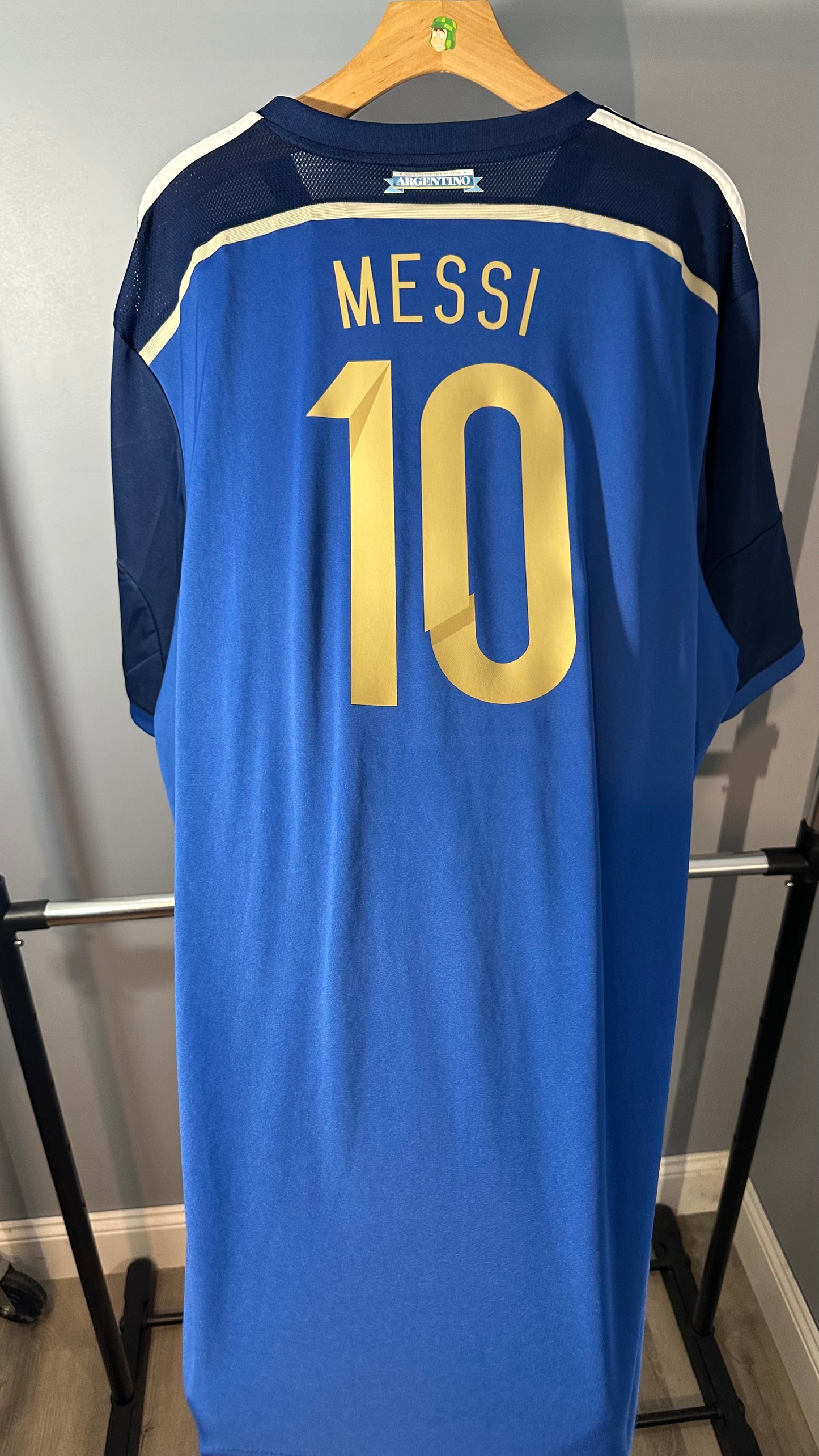 ARGENTINA 2014 AWAY X LIONEL MESSI (3XL)