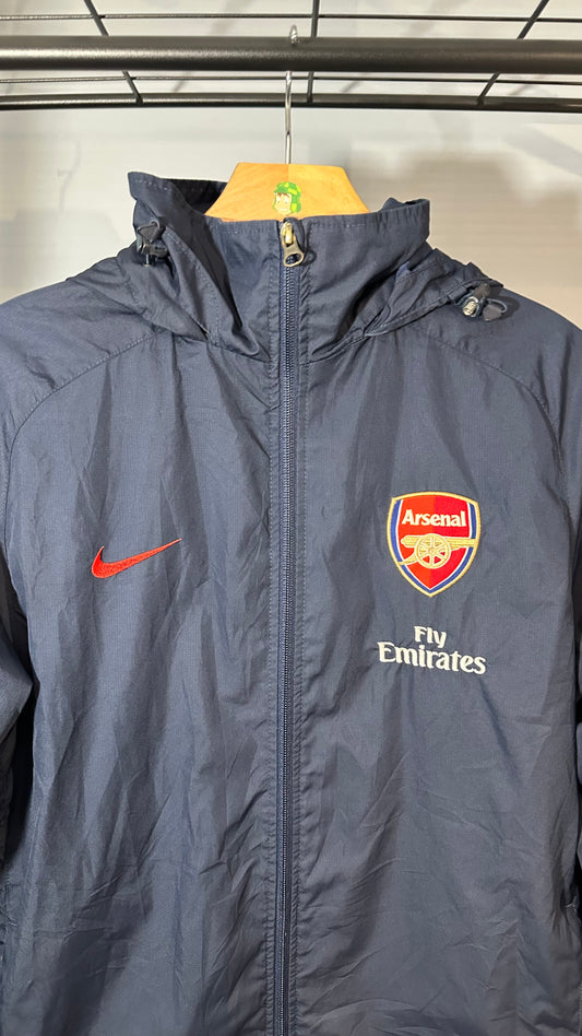 ARSENAL 2011 HOODED RAIN JACKET (M)