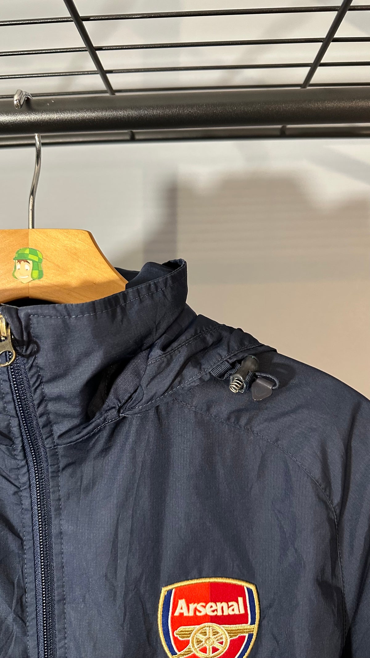 ARSENAL 2011 HOODED RAIN JACKET (M)