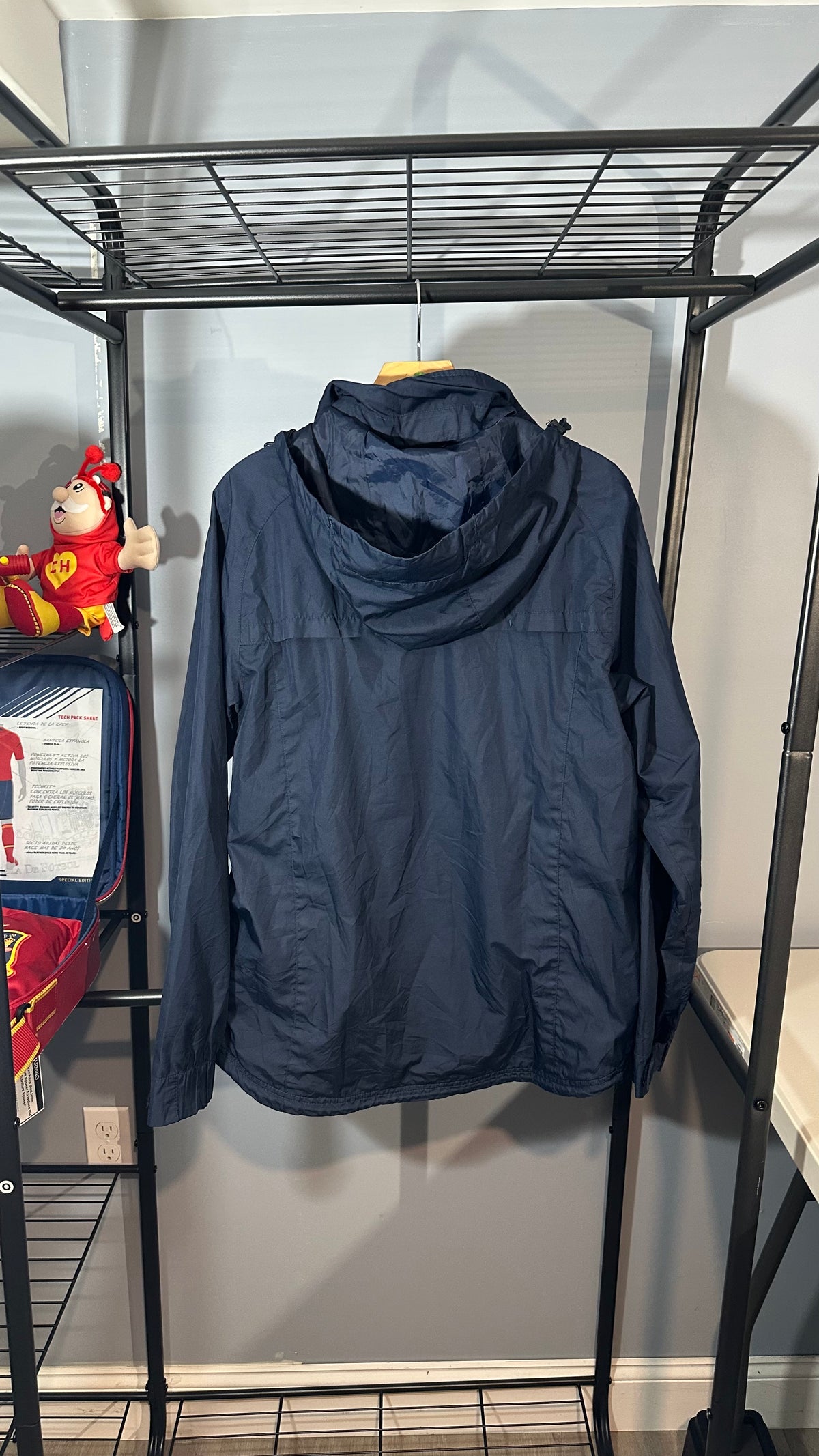 ARSENAL 2011 HOODED RAIN JACKET (M)