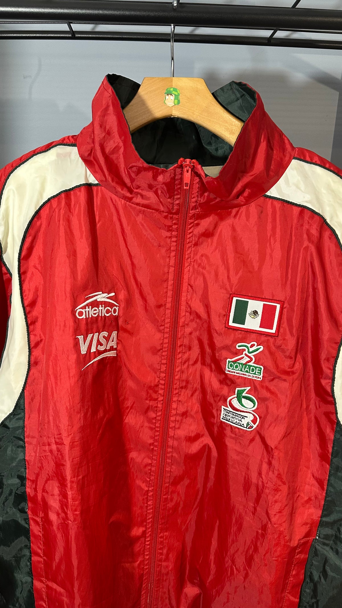 MEXICO 2004 ATLETICA TRACK JACKET (XL)