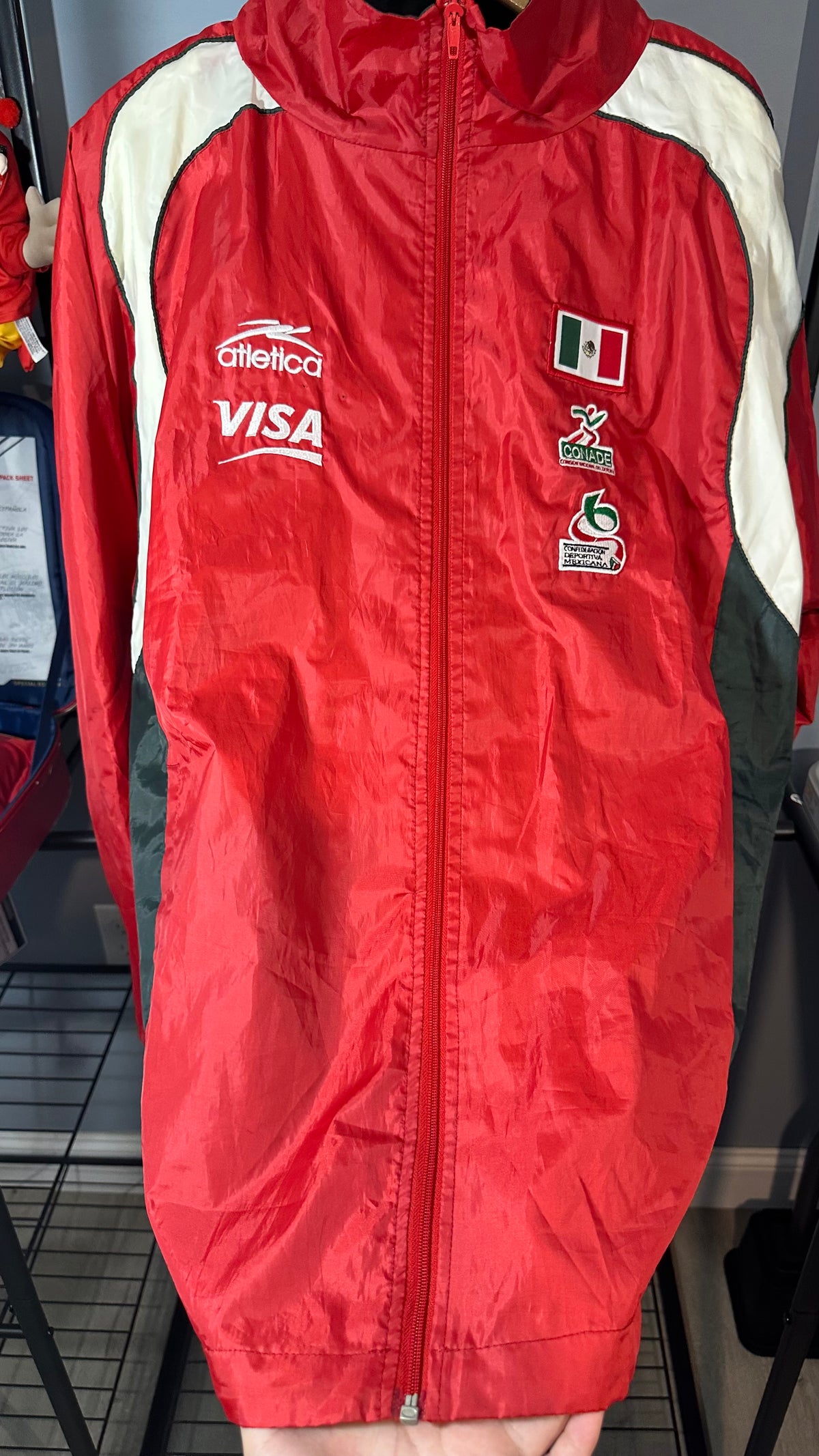 MEXICO 2004 ATLETICA TRACK JACKET (XL)