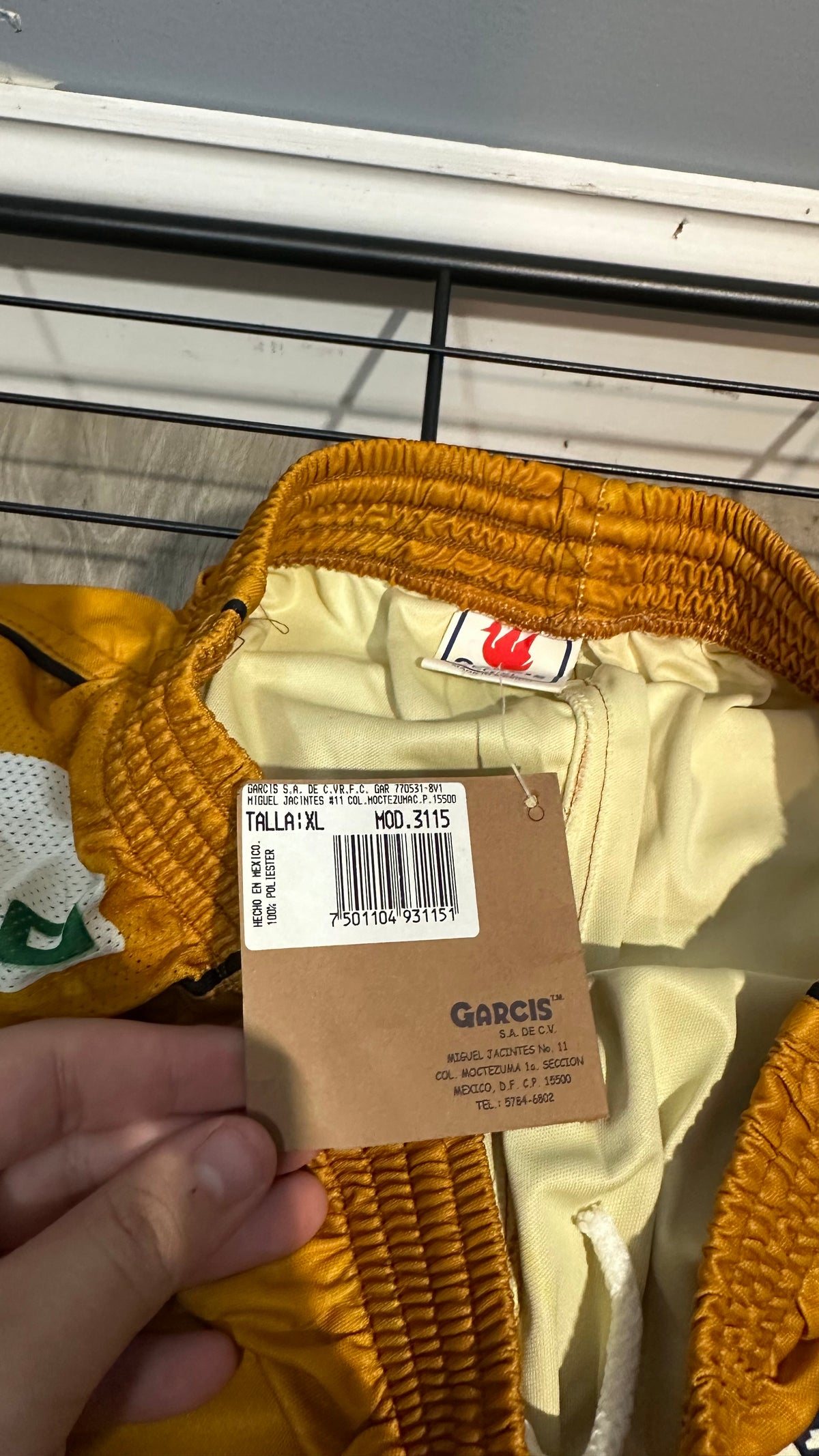VINTAGE JAGUARES DE CHIAPAS SHORTS (XL)