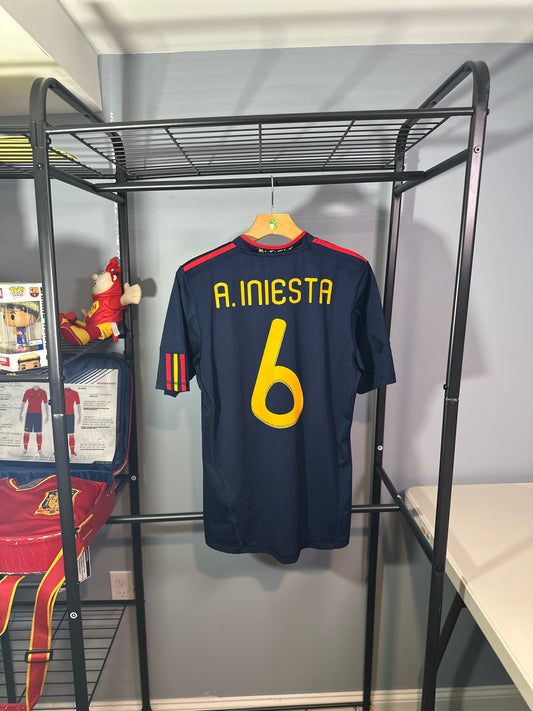 SPAIN 2010 AWAY X ANDRES INIESTA (S)