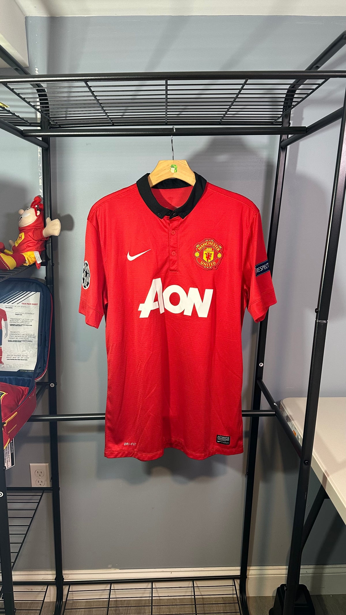 MANCHESTER UNITED 2013 HOME X JAVIER "CHICHARITO" HERNANDEZ (L)