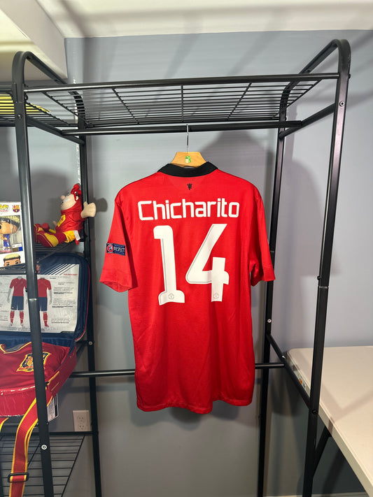 MANCHESTER UNITED 2013 HOME X JAVIER "CHICHARITO" HERNANDEZ (L)