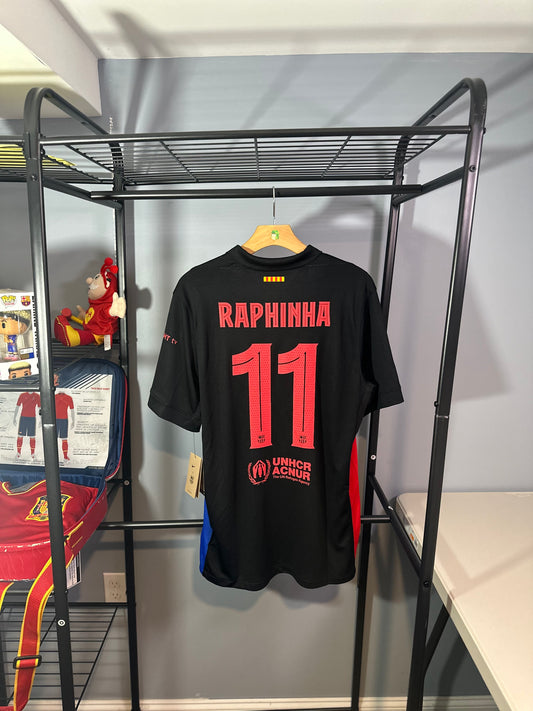 FC BARCELONA 2024 AWAY X RAPHINHA (L) BNWT
