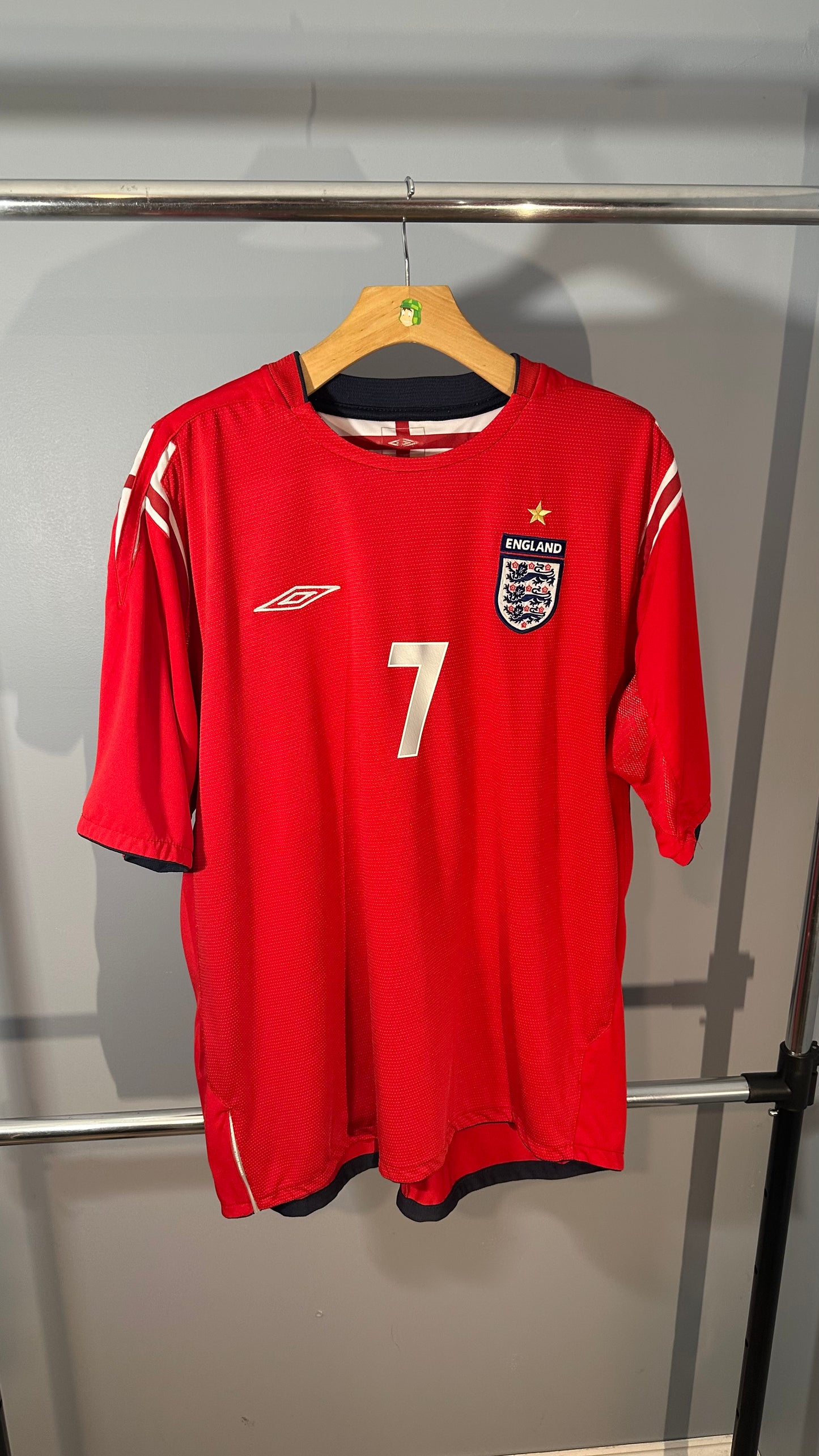 ENGLAND 2004 AWAY X DAVID BECKHAM (2XL)