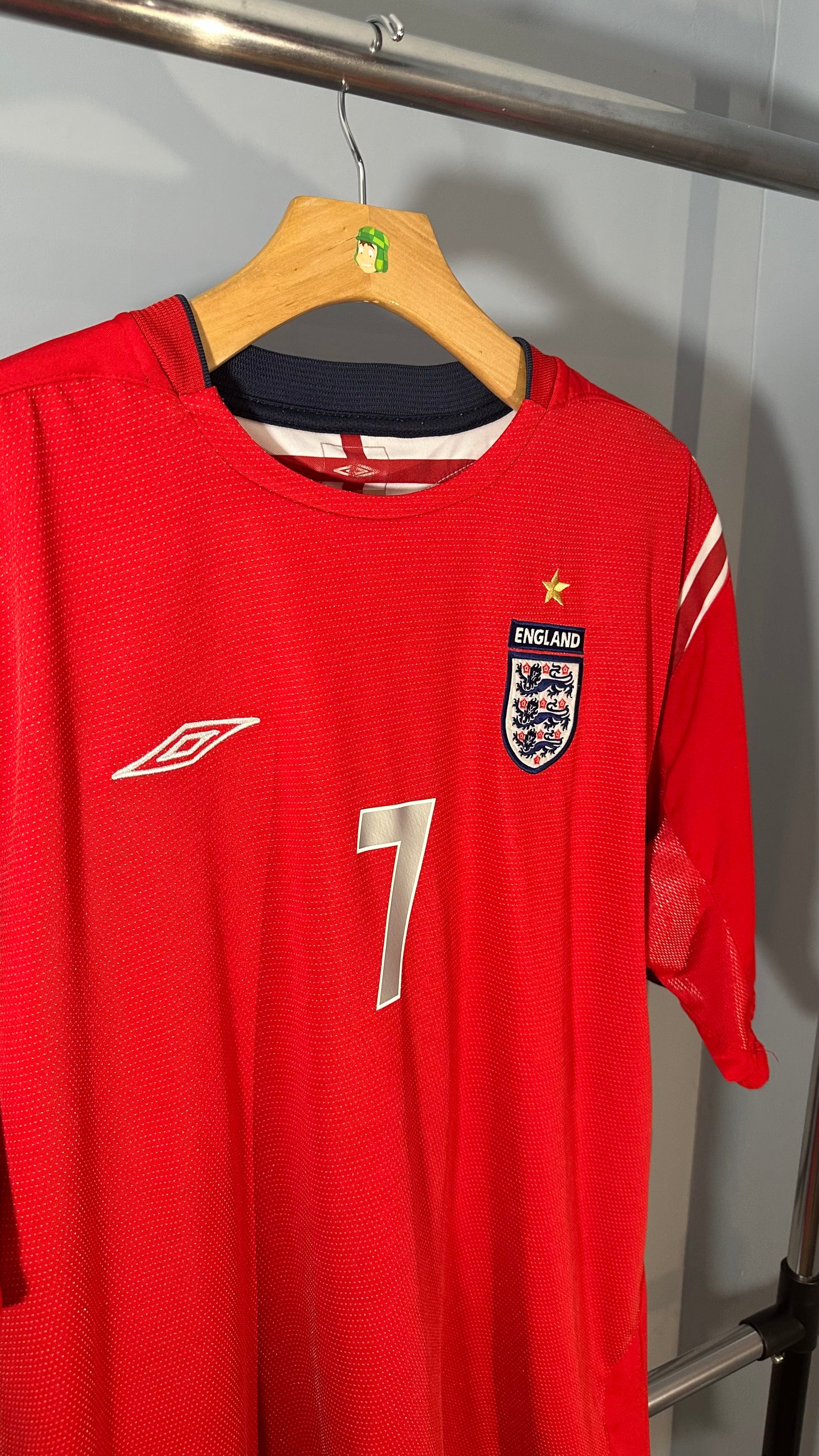 ENGLAND 2004 AWAY X DAVID BECKHAM (2XL)