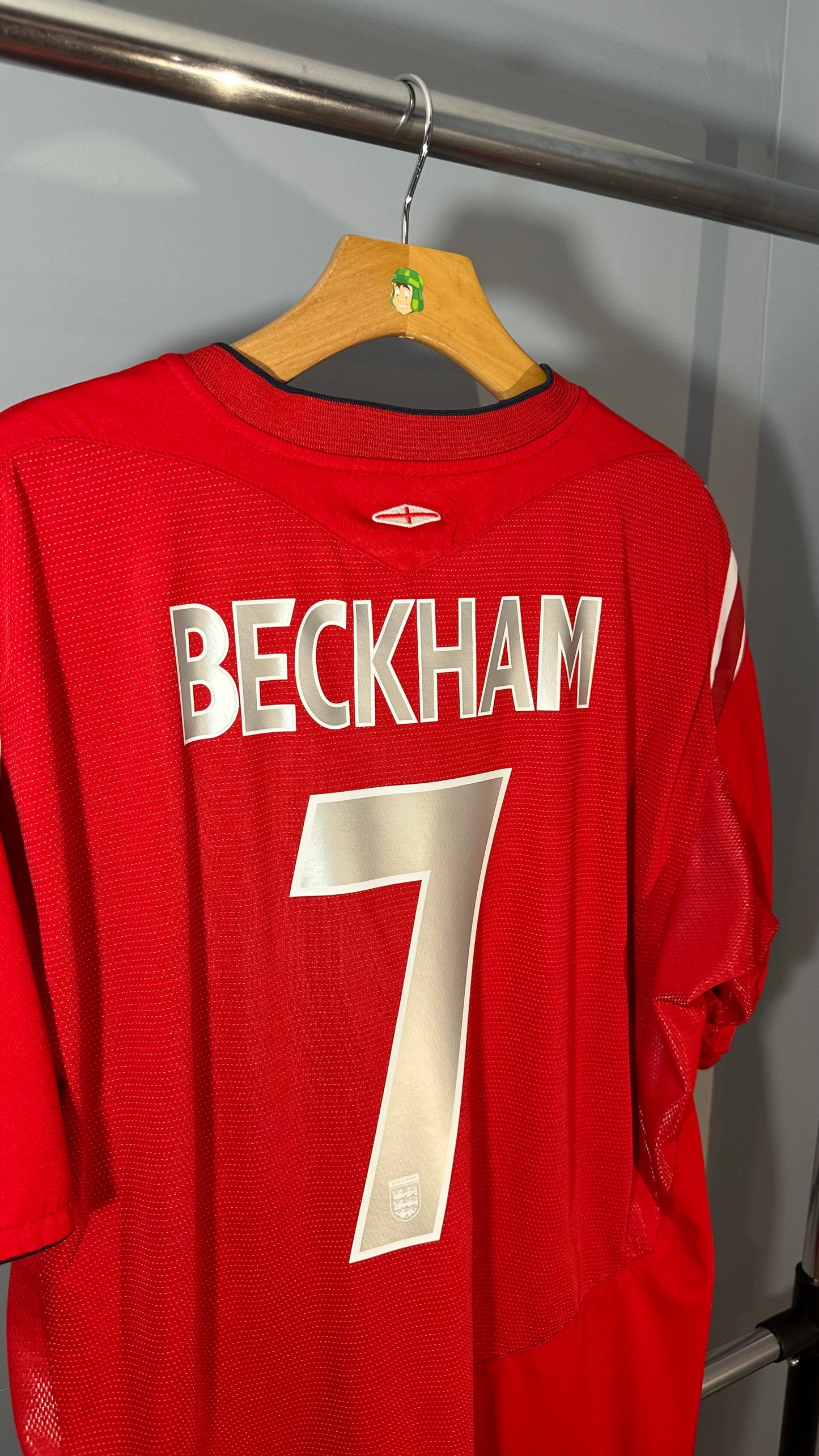 ENGLAND 2004 AWAY X DAVID BECKHAM (2XL)