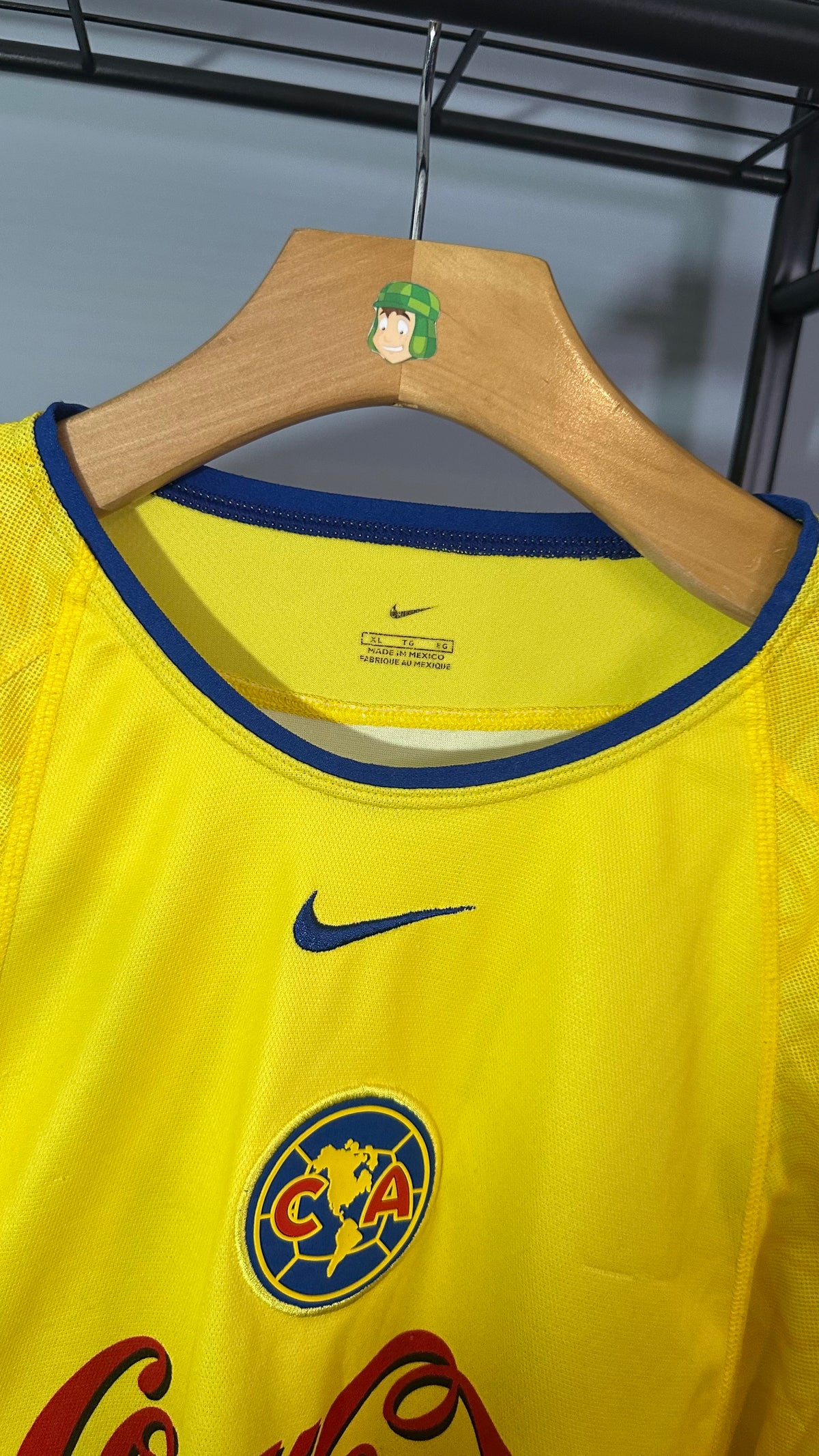 CLUB AMERICA 2003 HOME X CUAHTEMOC BLANCO (XL)