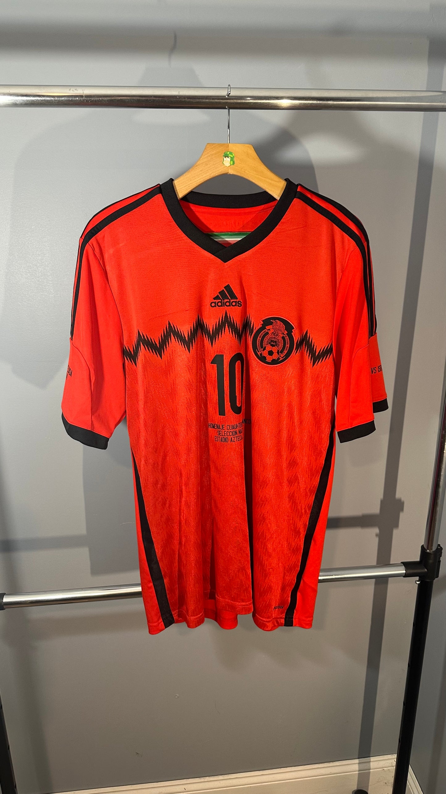 MEXICO 2014 AWAY X CUAUHTEMOC BLANCO TRIBUTE JERSEY (L)