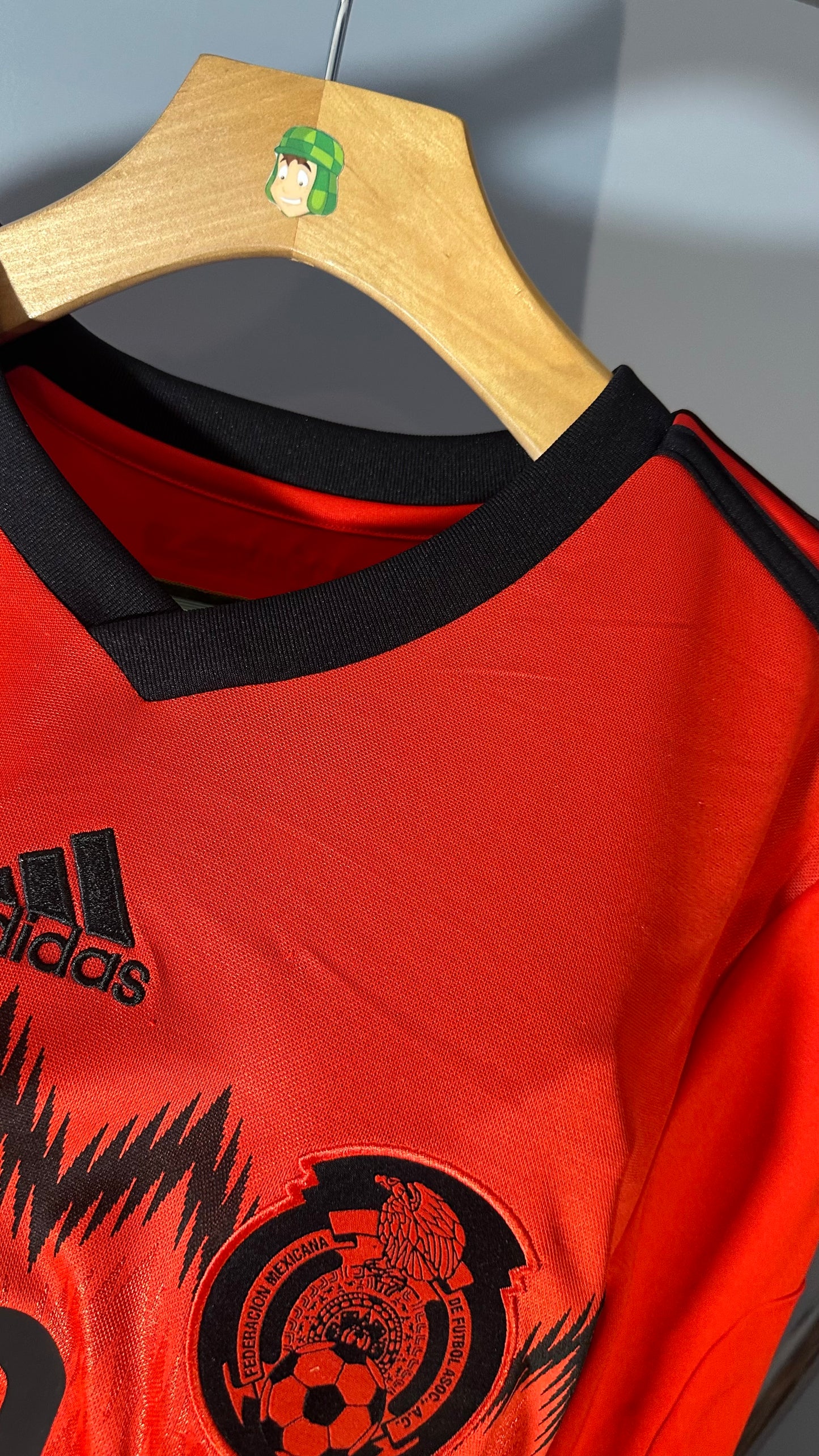 MEXICO 2014 AWAY X CUAUHTEMOC BLANCO TRIBUTE JERSEY (L)