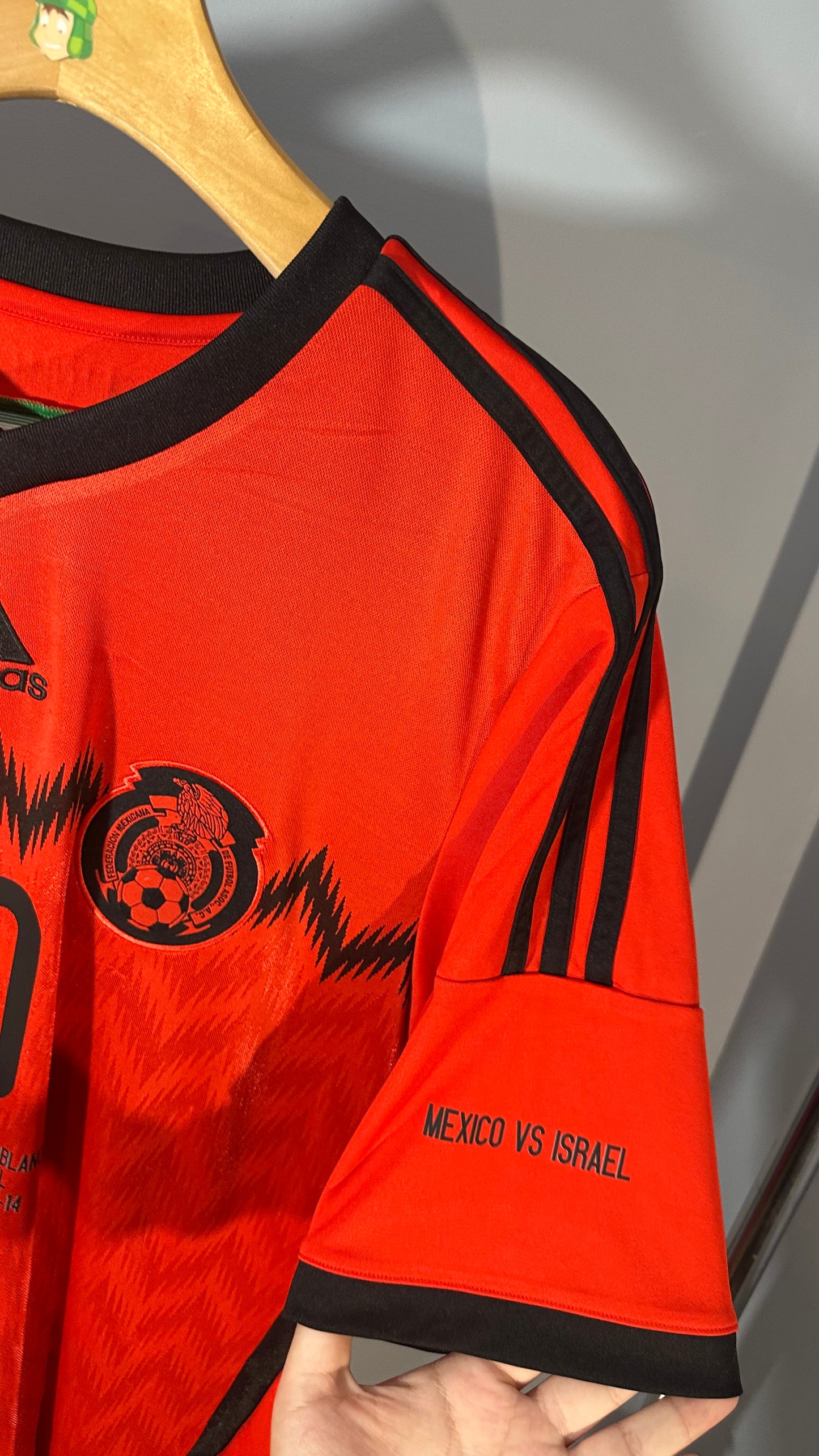 MEXICO 2014 AWAY X CUAUHTEMOC BLANCO TRIBUTE JERSEY (L)