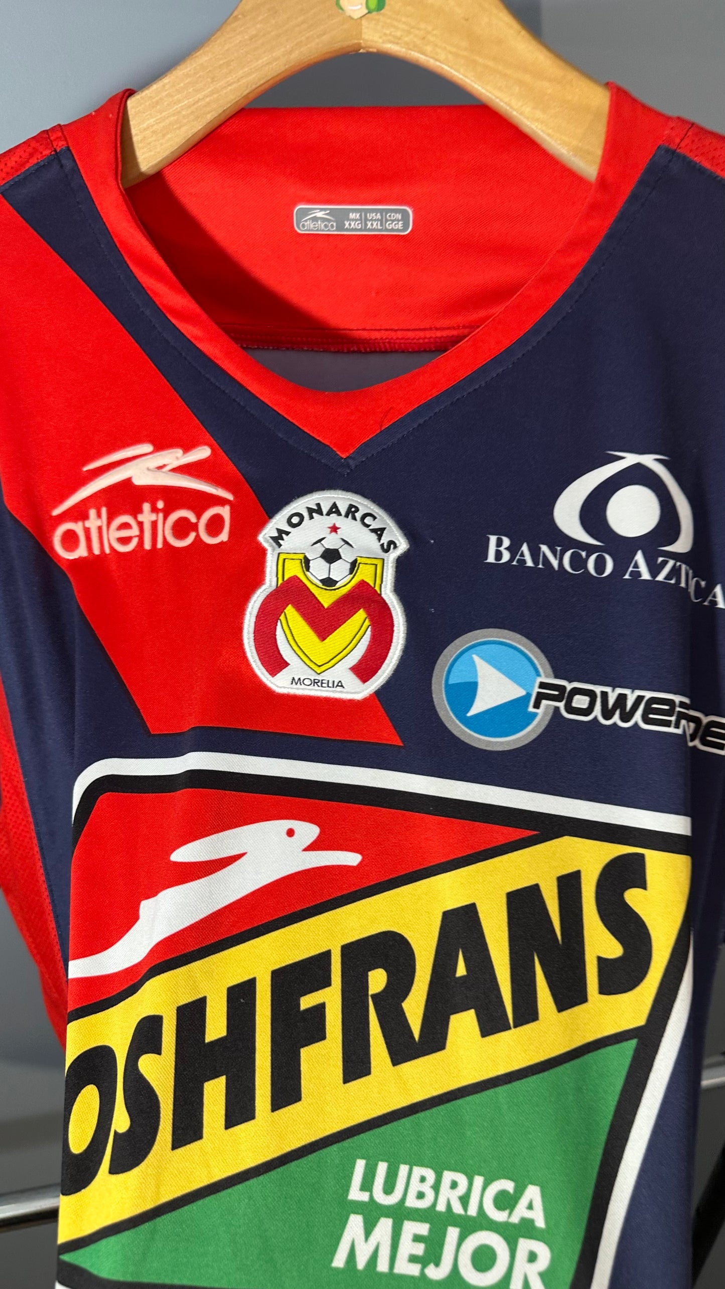 MONARCOS DE MORELIA 2009 AWAY JERSEY (2XL)