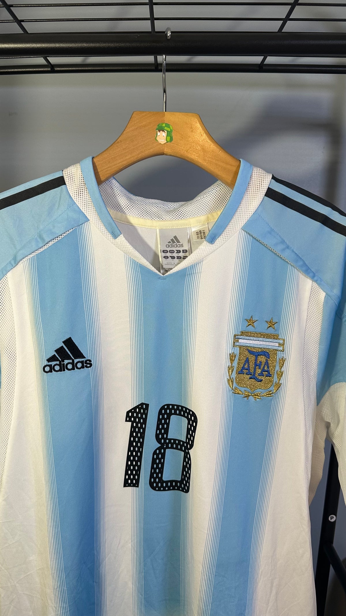 ARGENTINA 2004 HOME X LIONEL MESSI (M)