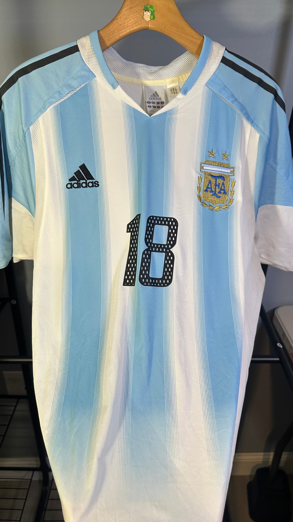 ARGENTINA 2004 HOME X LIONEL MESSI (M)