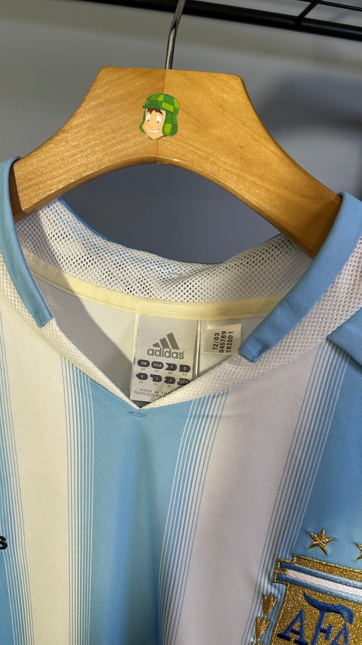 ARGENTINA 2004 HOME X LIONEL MESSI (M)