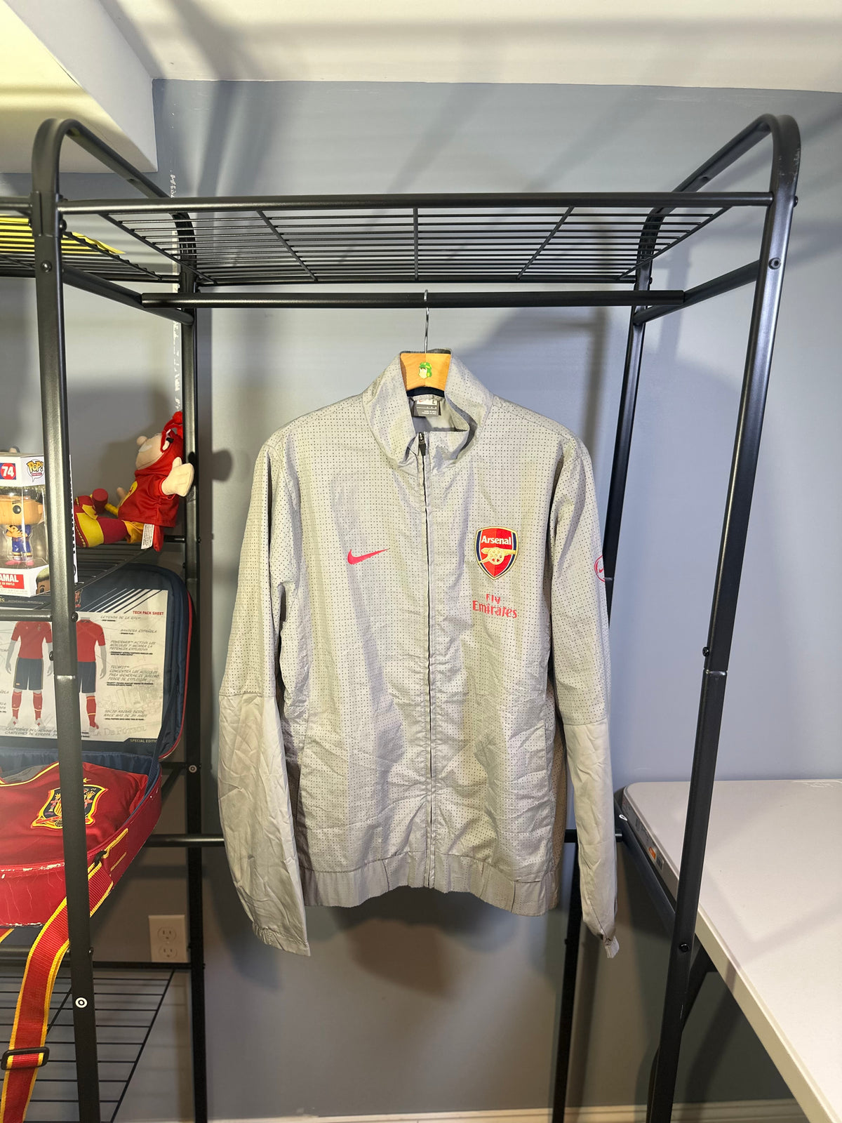 ARSENAL 2009 TRAINING JACKET (L)