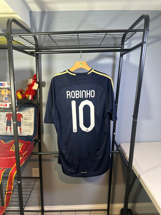 REAL MADRID 2007 AWAY X ROBINHO (XL)