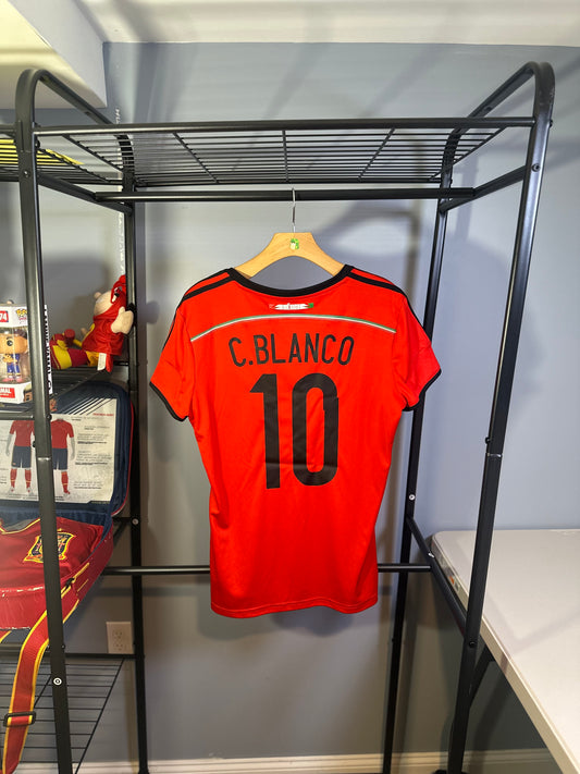 MEXICO 2014 AWAY X CUAUHTEMOC BLANCO (WOMEN'S XL)