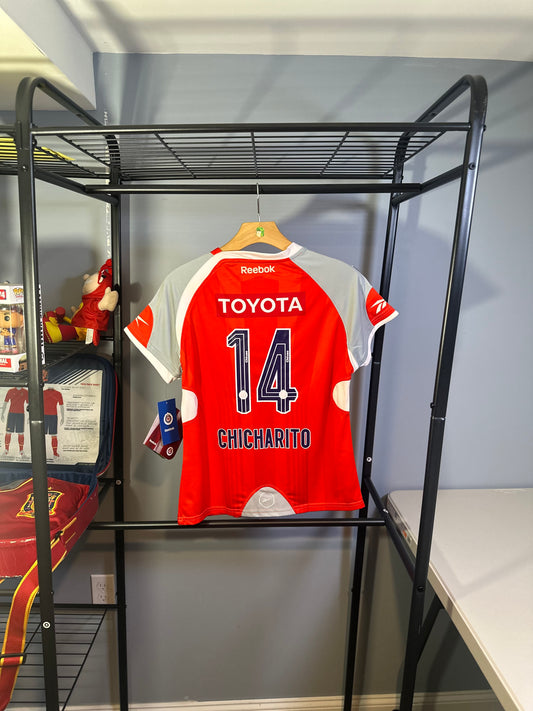 CHIVAS 2009 AWAY X JAVIER "CHICHARITO" HERNANDEZ (WOMEN'S L) BNWT